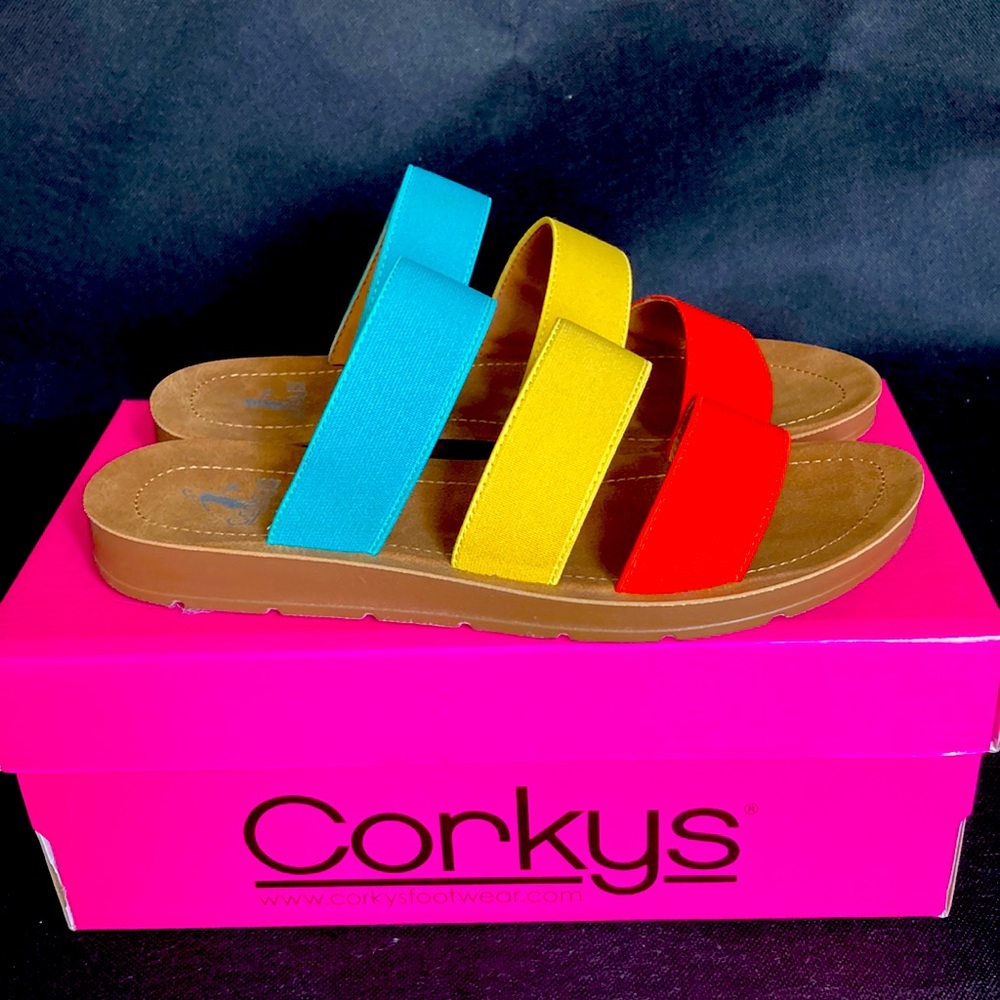 Corkys Multi-Colored Sandal